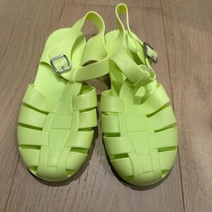 Old Navy Neon Yellow Sandals